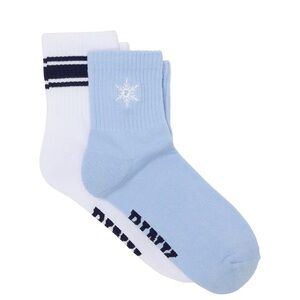 PINK Victoria’s Secret 2-Pack Quarter Socks